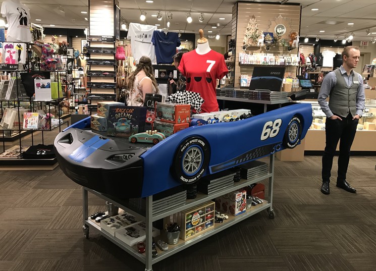 Car-related gifts spotted at the Museum Store at Phoenix Art Museum. - LYNN TRIMBLE