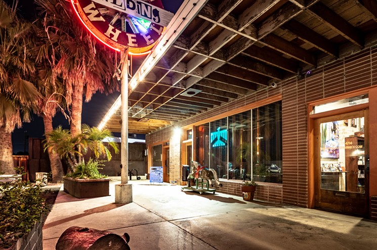 The front entrance to Thunderbird Lounge. - CHARLES BARTH