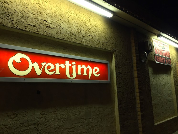 Put in your hours at Overtime Lounge. - LAUREN CUSIMANO