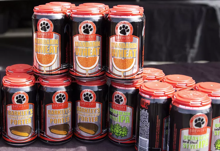Uncle Bear's Brewery featuring the Mandarin Wheat, Peanut Butter Cup Porter, and Ocean Beach Style IPA. - AMANDA MASON