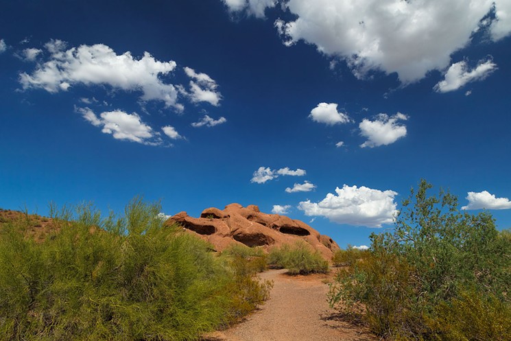 There are ramadas galore at Papago Park. - PRITHA PHOTOGRAPHY/SHUTTERSTOCK.COM