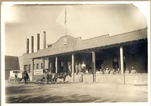 Four Peaks' flagship brewery, the one set inside the 1892-built former home of The Pacific Creamery, is still open. - TEMPE HISTORY MUSEUM