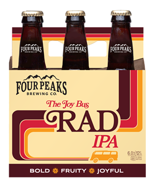 Future collaborations are still on deck, including this one with The Joy Bus. - FOUR PEAKS BREWING CO.