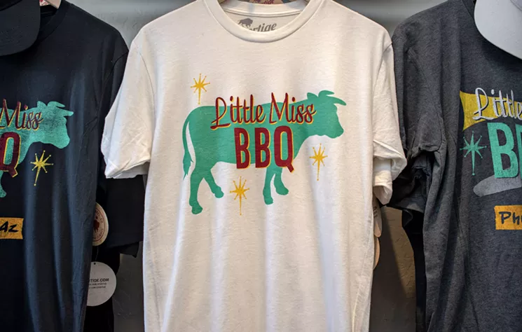 Midcentury merchandise for sale at the Sunnyslope location of Little Miss BBQ. - JACKIE MERCANDETTI PHOTO