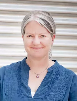 Helene Tack, director of sustainability initiatives at Local First Arizona, says water conservation plays an important role in Arizona's future. - RICK D'ELIA