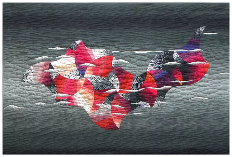 Get ready to crash through stereotypes about quilts with this exhibition in Chandler. - VISION GALLERY