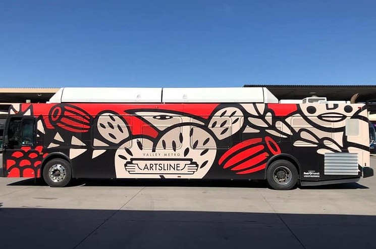 A former Fortoul Brothers transit wrap for Valley Metro. - FORTOUL BROTHERS/VALLEY METRO