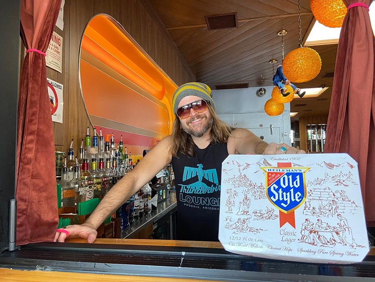 Bars and breweries are offering booze to go across the Valley. - THUNDERBIRD LOUNGE