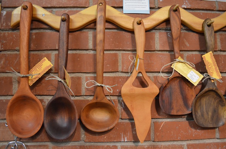 We love the selection of wooden kitchen wares at Practical Art. - LYNN TRIMBLE