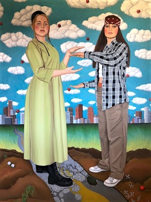 Rumspringa by Jamilla Naji won first place in the 21st Artlink Juried Exhibition. - ARTLINK