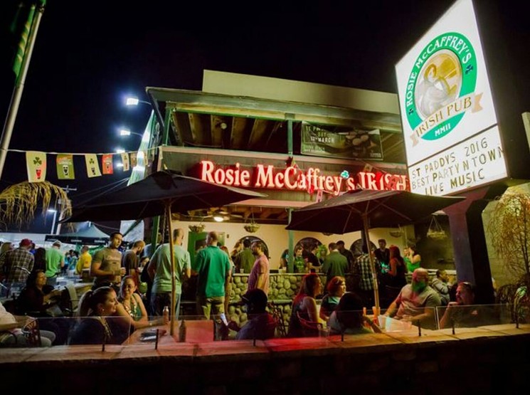 Rosie McCaffrey's Irish Pub on Camelback Road, which Seamus McCaffrey opened in 2002. - ROSIE MCCAFFREY'S FACEBOOK