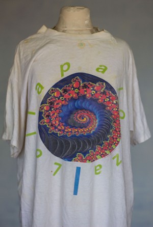 A souvenir Lollapalooza T-shirt. - SARA KALISH
