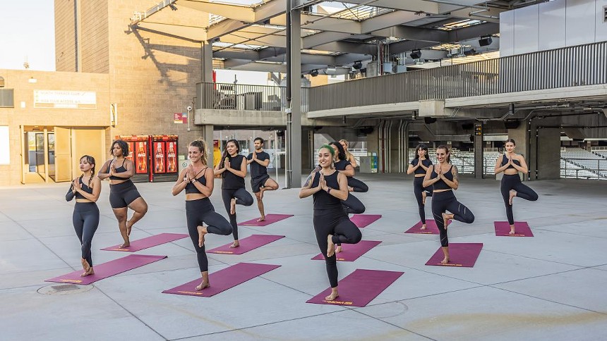 Start your day off right with a free morning yoga class at Arizona State University. - ASU