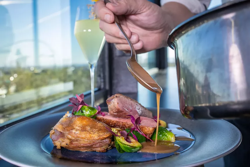 Great food and great dining experiences demand great attention to detail at Christopher's at the Wrigley Mansion. - JACOB TYLER DUNN