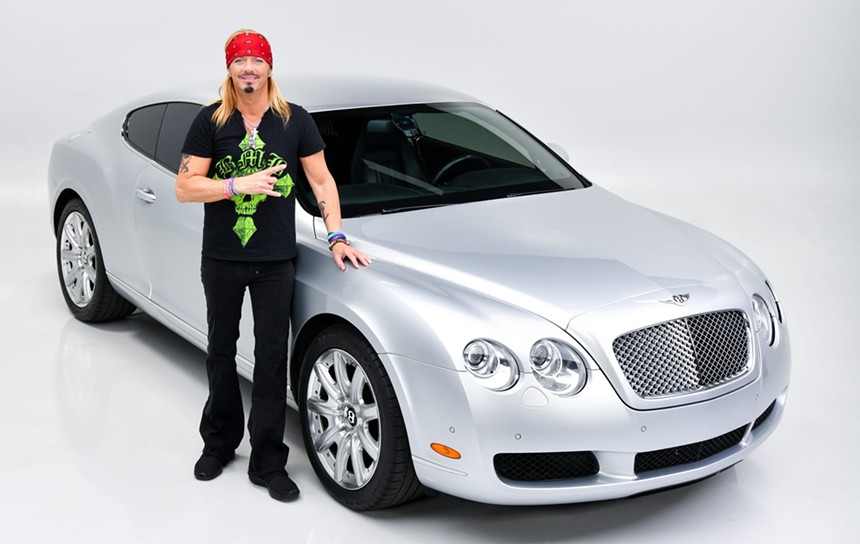 Sam Brett Michaels with his 2007 Bentley Continental GT, which will be sold at this year's event.  - Barrett Jackson