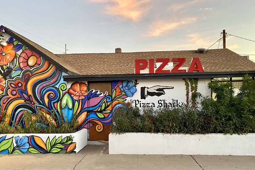 Just follow the finger to Pizza Shack off North 16th Street. - ALLISON YOUNG