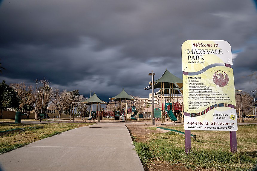 Maryvale Park sits at the heart of a recently discovered toxic groundwater plume. - ASH PONDERS