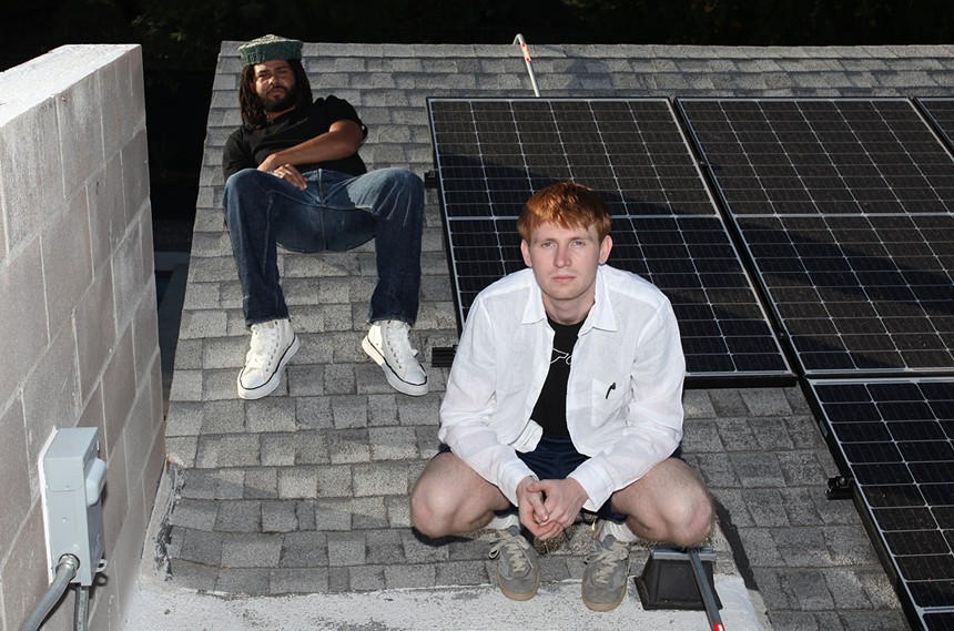 Richie With A T (left) and Parker Corey (right) of Injury Reserve. - INJURY RESERVE'S FACEBOOK