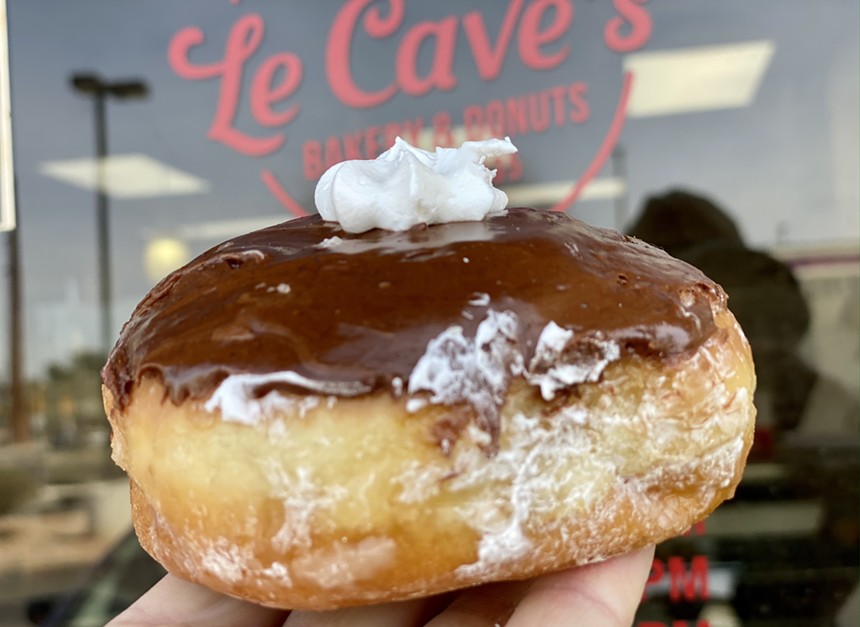 With so many scrumptious choices at Le Cave's, it's difficult to decide which donut to order.  - ALLISON YOUNG