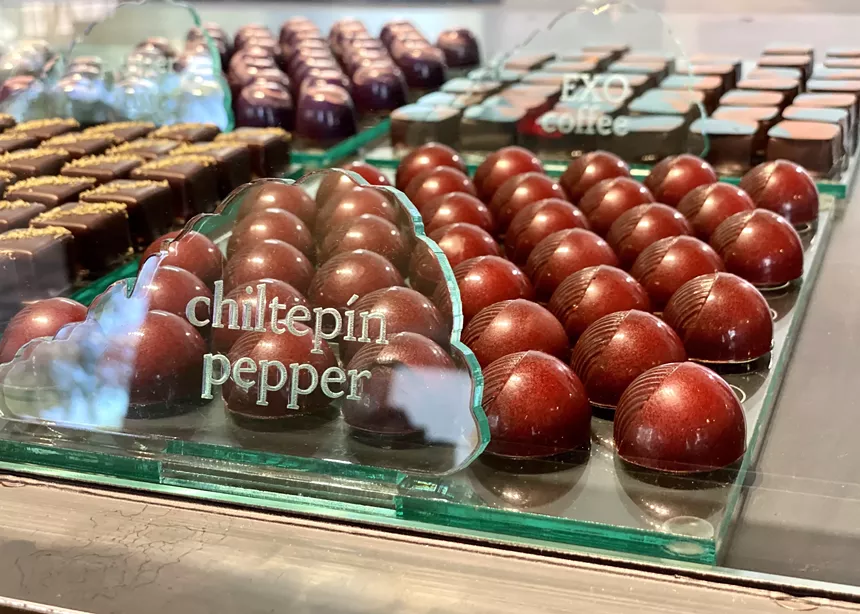 Monsoon Chocolate chiltepin pepper bonbons are the bomb!  -ALLISON YOUNG