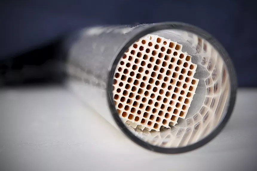 An emissions control device in most tailpipes has replaced copper as the primary target of property crime, according to the Maricopa County Attorney's Office. The metallic part is made of platinum and other precious metals. - OAK RIDGE NATIONAL LABORATORY