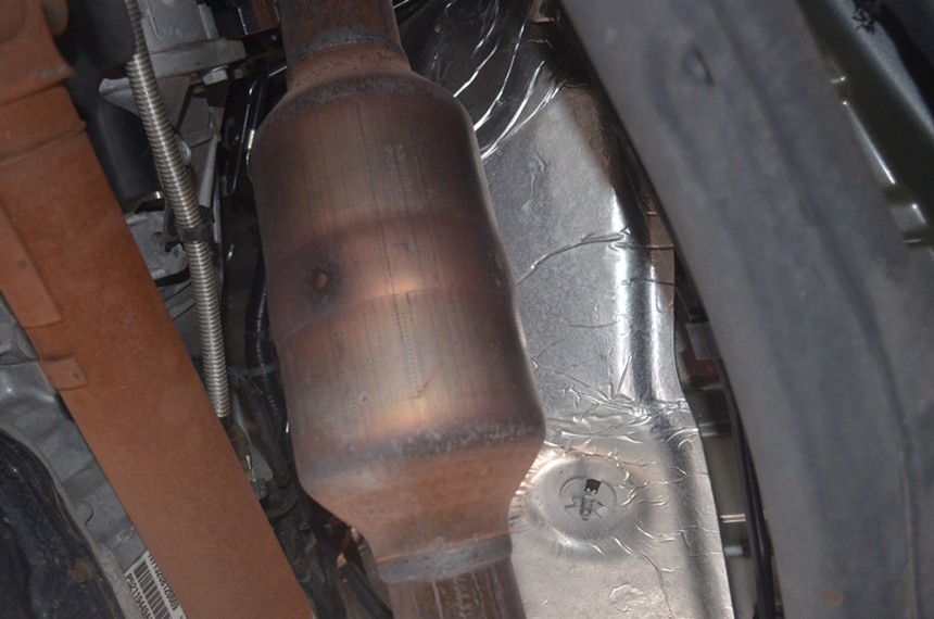 A catalytic converter is the exhaust emission control device that’s required for vehicles to be road-ready in Arizona and all other states nationwide. - STATE FARM