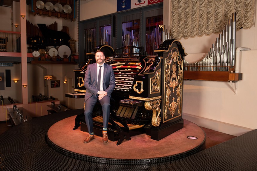 Listen to Brett Valliant on the Mighty Wurlitzer while you enjoy your Easter lunch. - IVAN MARTINEZ PHOTOGRAPHY
