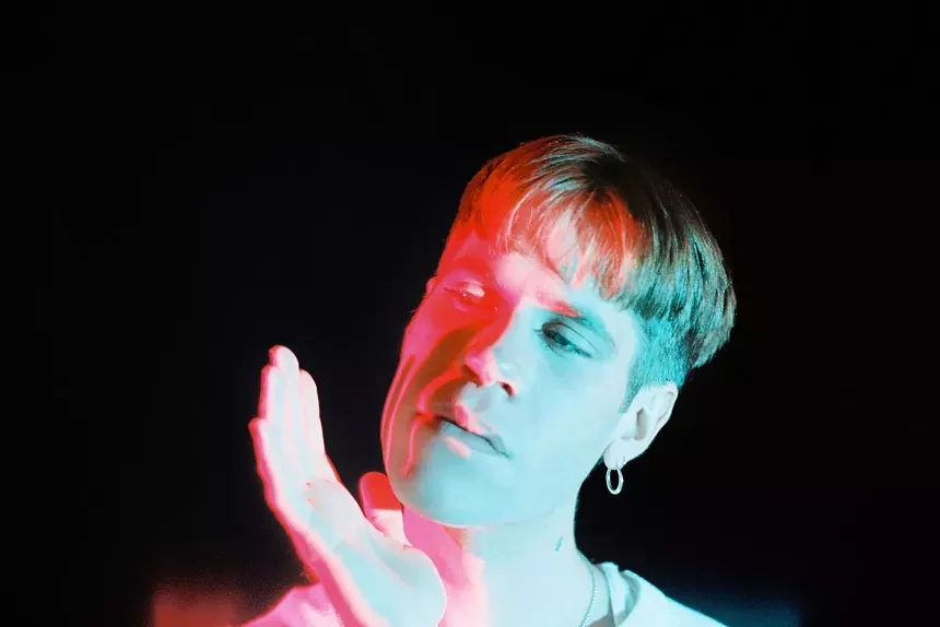 Aaron Maine of Porches. - CLARE GILLEN