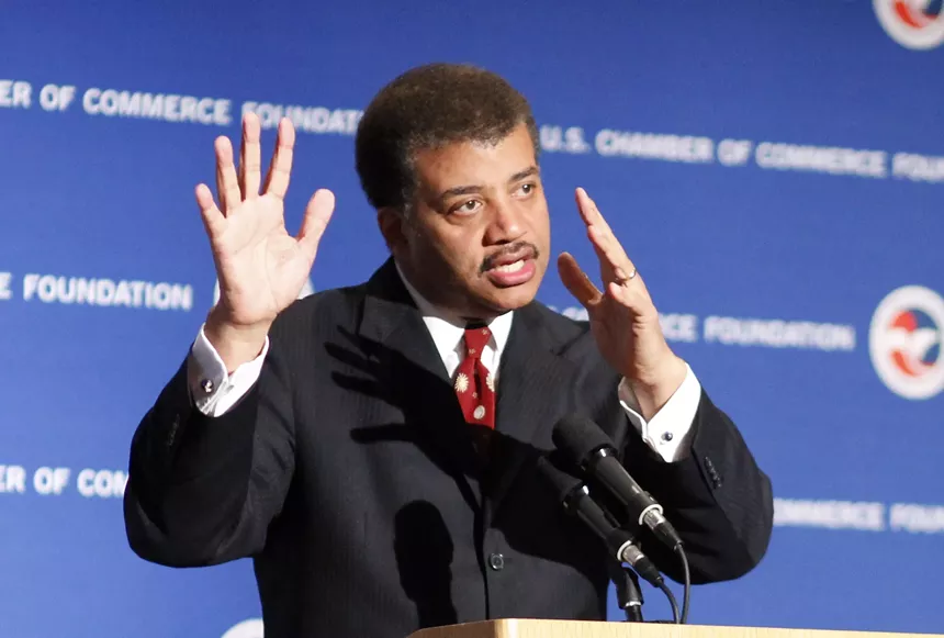 The legendary Neil DeGrasse Tyson. - SARAH_ELLIOTT/CC BY 2.0/FLICKR