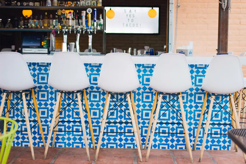The bar at Diego Pops pops. - DIEGO POPS