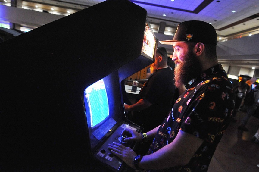 More than 200 classic arcade games will be at ZapCon. - BENJAMIN LEATHERMAN
