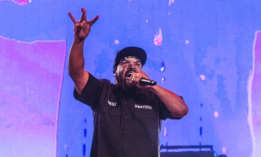 Ice Cube during a 2019 performance. - BRANDON JOHNSON