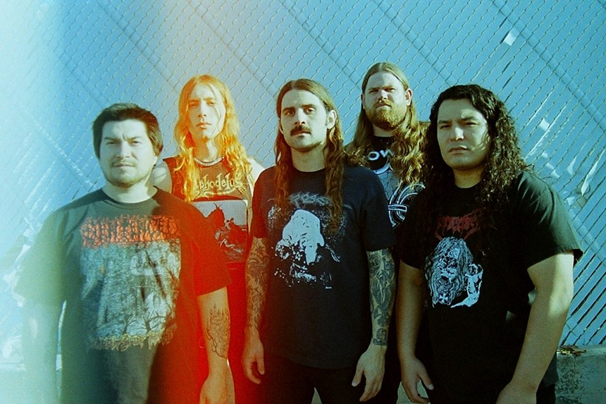 Local death metal band Gatecreeper. - HAYLEY RIPPY