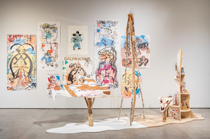 See Brad Kahlhamer's "Swap Meet" show in Scottsdale. - SCOTTSDALE MUSEUM OF CONTEMPORARY ART