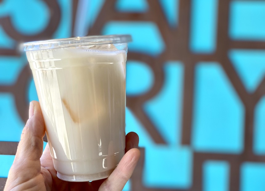 The horchata at Provecho starts with unblanched rice that’s soaked for 24 hours. - ALLISON YOUNG