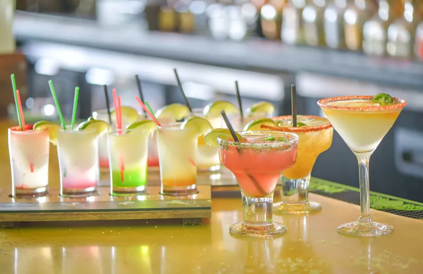 Cocktails at Salt and Lime. - SALT AND LIME MODERN MEXICAN GRILL