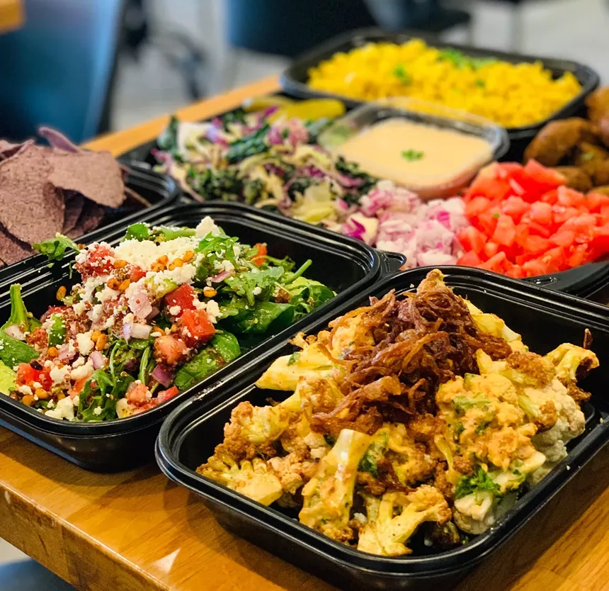 Pita Jungle serves grab-and-go meals with enough food for the whole family. - PITA JUNGLE