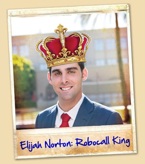 Congressional candidate Elijah Norton is called the "Robocall King" on a website that has become the focal point of a recent lawsuit. - AMERICANS FOR ACCOUNTABILITY IN LEADERSHIP