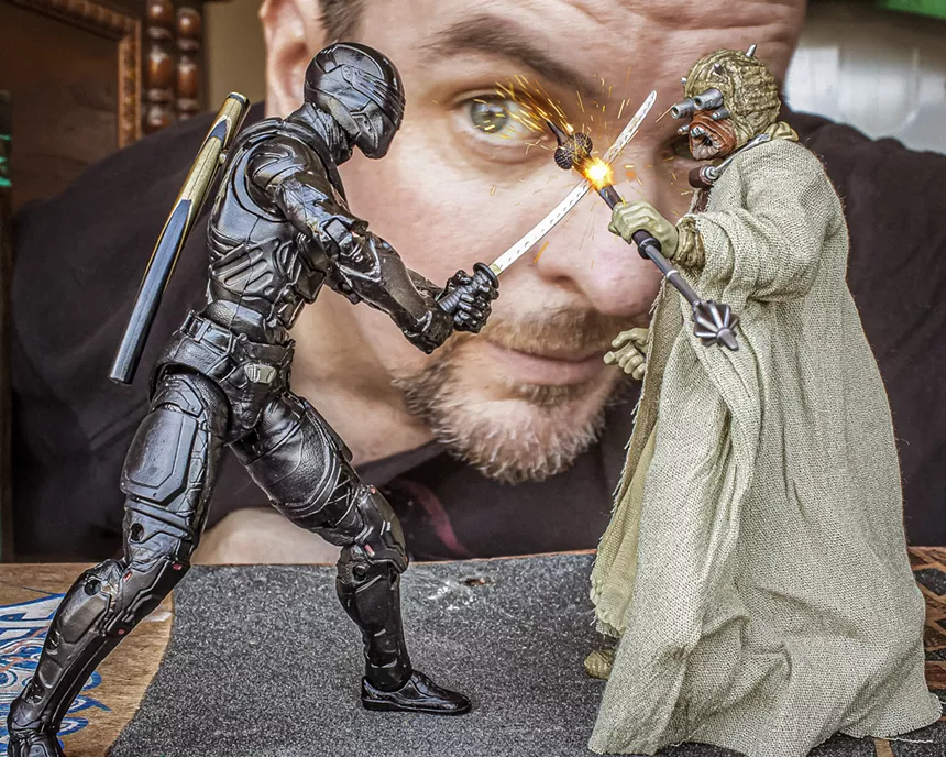 Craig House is building a diorama in his Peoria home. - CRAIG HOUSE