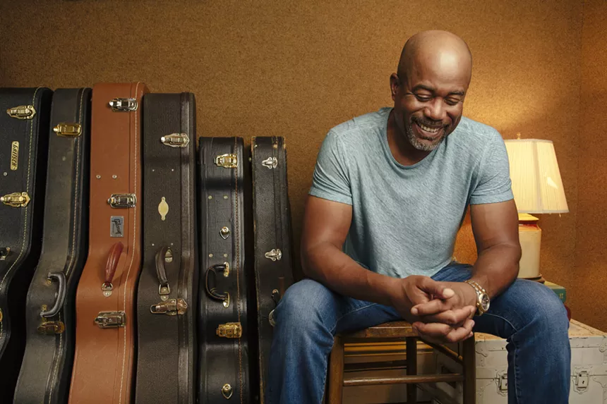 Τραγουδιστής και τραγουδοποιός Darius Rucker. - DAVID MCCLISTER