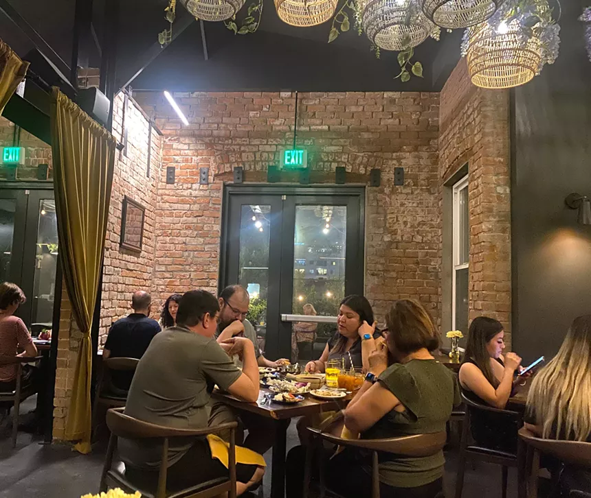 It is worth booking at the new restaurant. -NATASHA YEE
