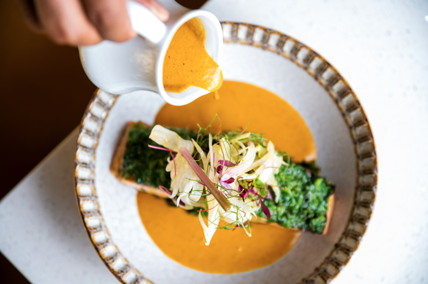 Feringhee Modern Indian Cuisine offers fine dining in Chandler. -JILL MCNAMARA