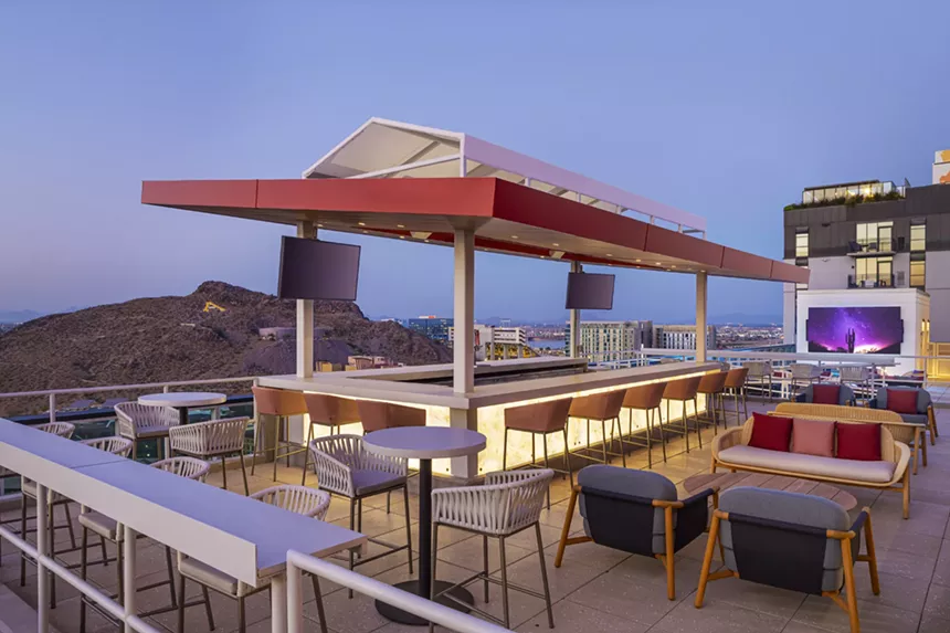 The Skysill Lounge at The Westin Tempe. - JEFF ZARUBA
