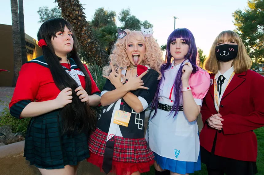 Local anime cosplayers. - BENJAMIN CUIRIER