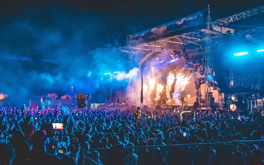 One of the stages of a previous edition of the Goldrush Music Festival. - LUIS COLATO/BATS RELENTLESS
