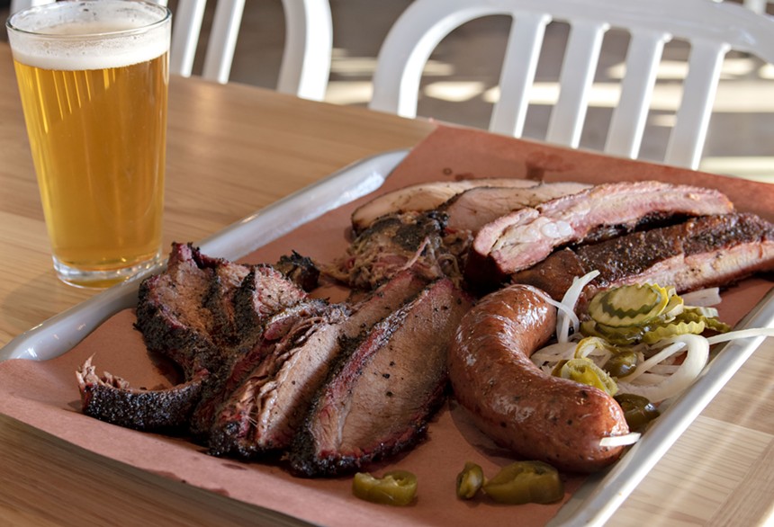 Barbecue tray at Little Miss.
