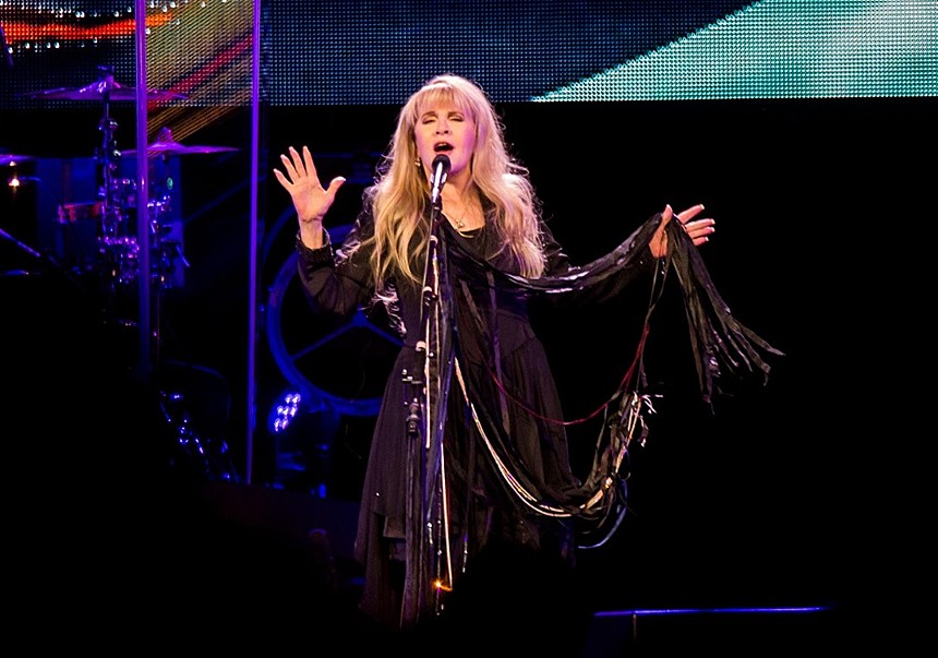 Stevie Nicks during at 2016 concert.