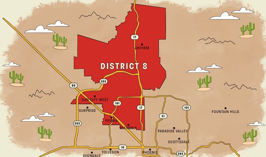 District 8 map
