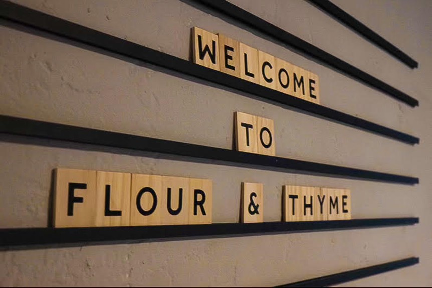 Interior of Flour & Thyme.