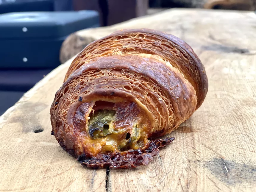 Copper State Bread croissant.